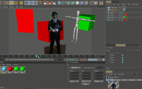 C4D Quick Tip: 01 Working with Greenscreen Footage.